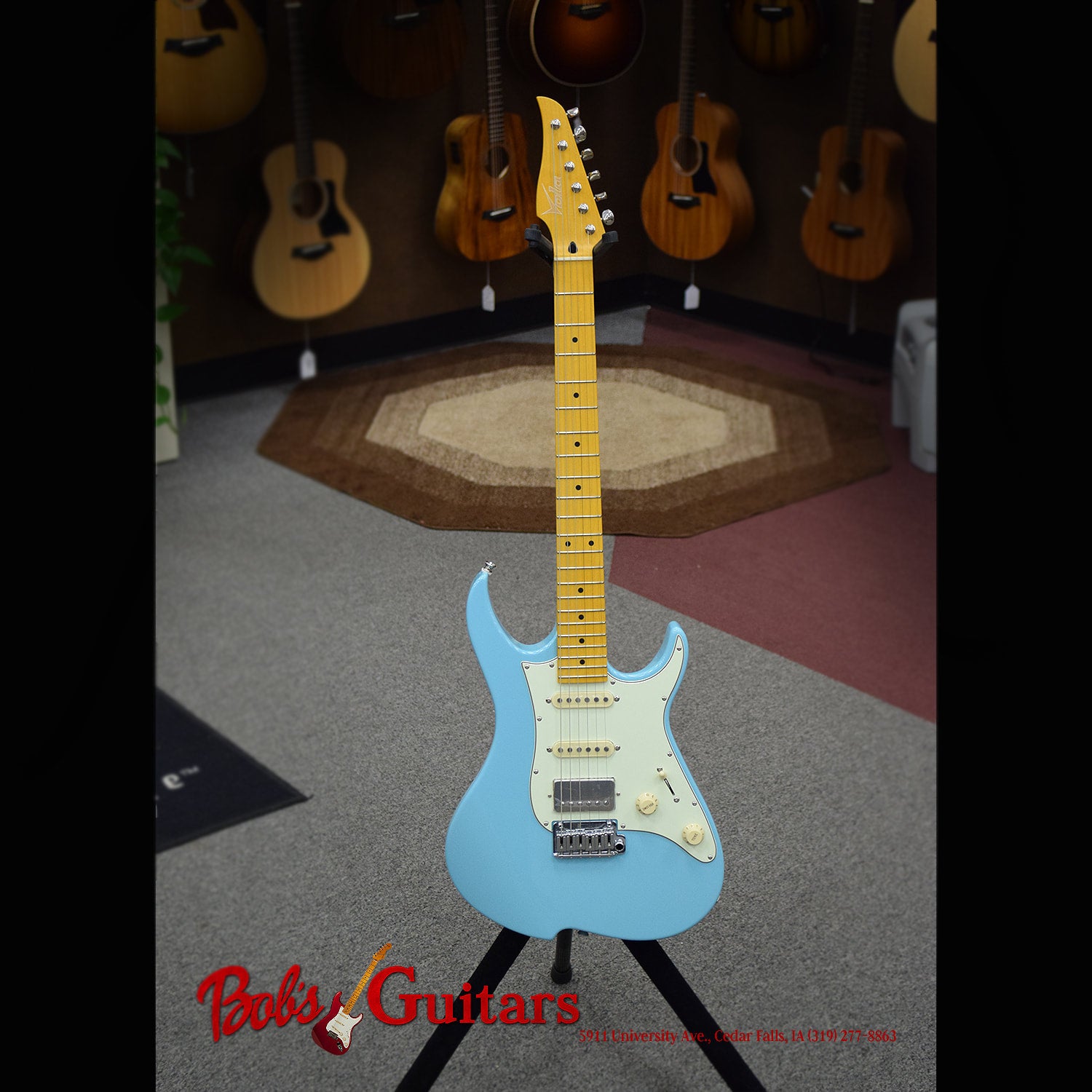 Vola OZ V3 MC Daphne Blue | Bob's Guitars ~ 40+ years selling