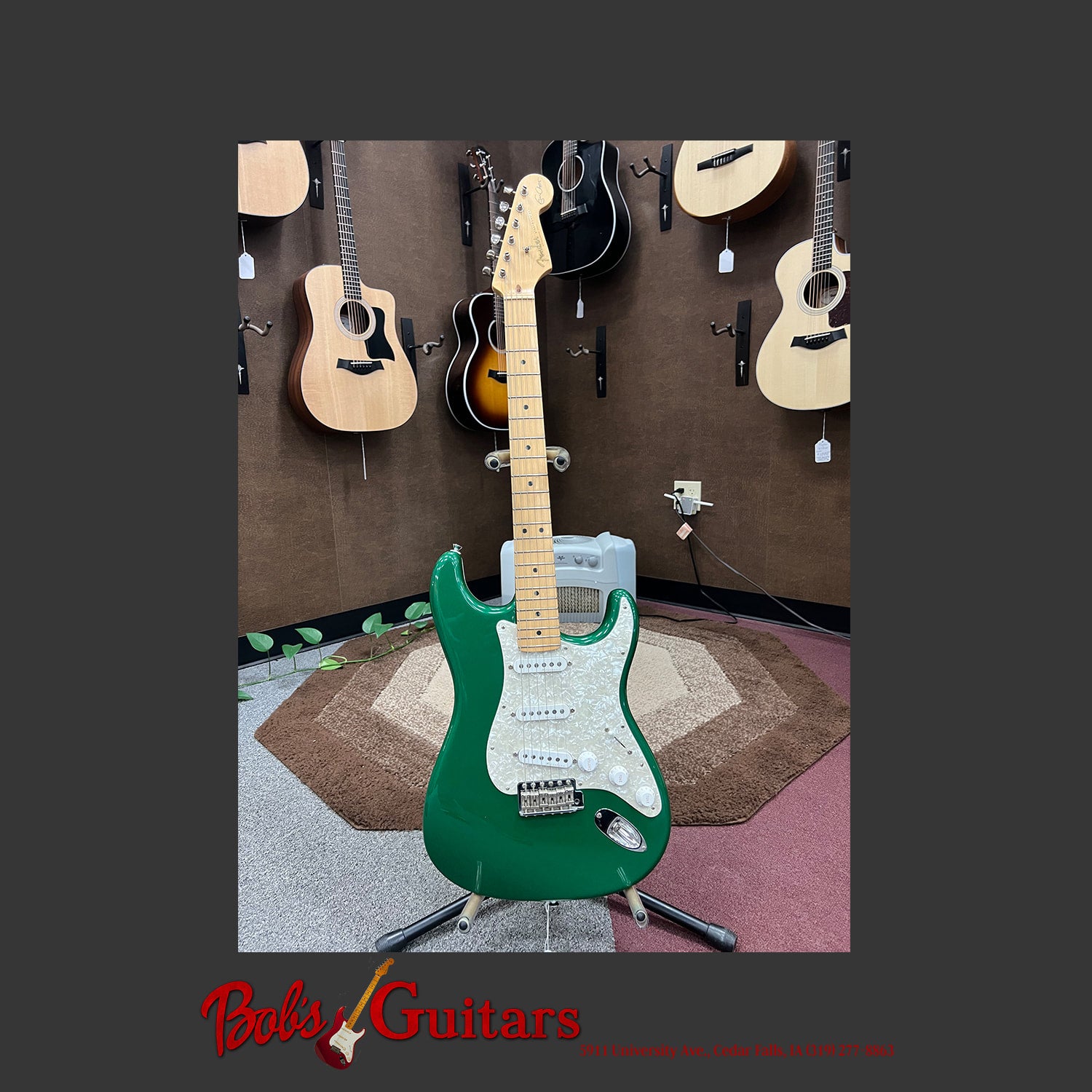 Fender Eric Clapton Stratocaster® (Pre-Owned), Candy Green