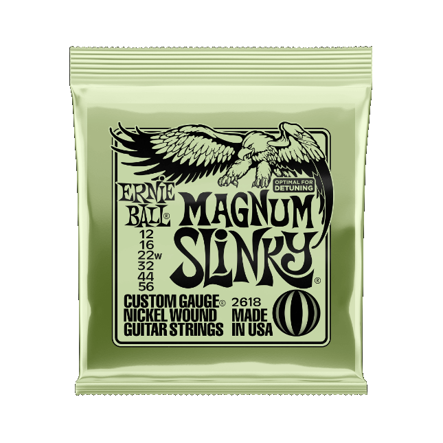 Ernie Ball 2618 Magnum Slinky Electric Guitar Strings, 1256 Bob's