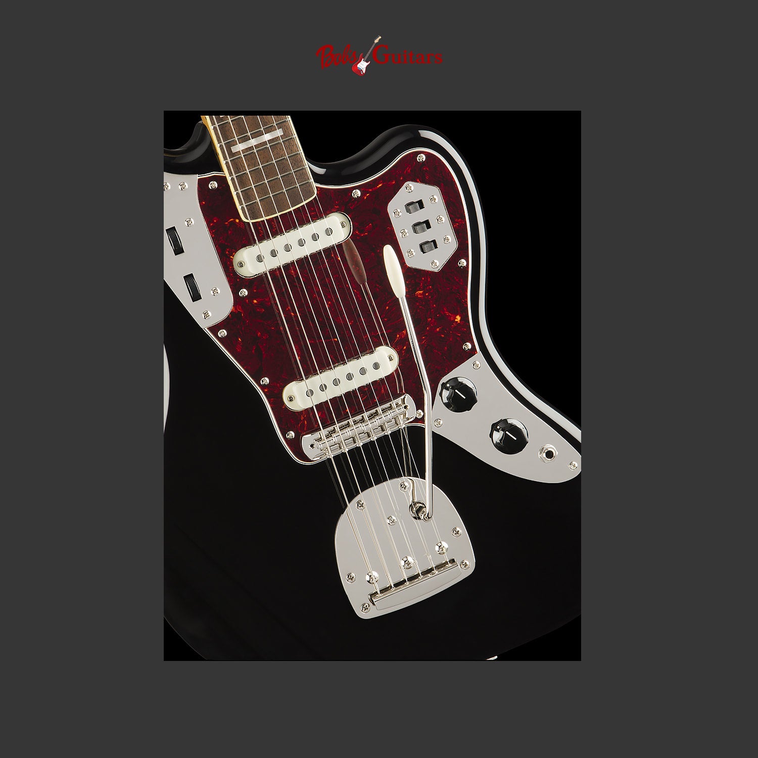 squier jaguar classic vibe 70s black