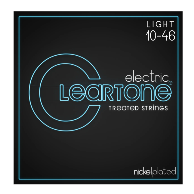 Cleartone Nickel Plated Electric Guitar Strings, Light 1046 Bob's