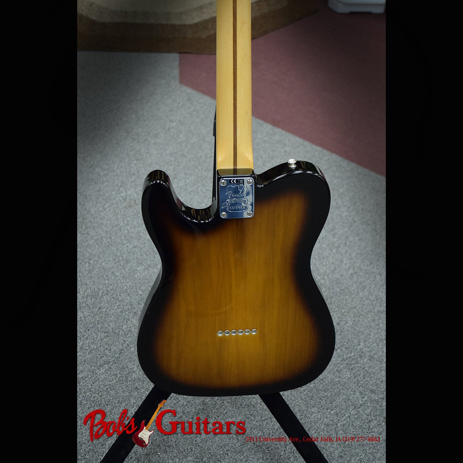 Fender 70th Anniversary Esquire, 2-Color Sunburst | Bob's Guitars 