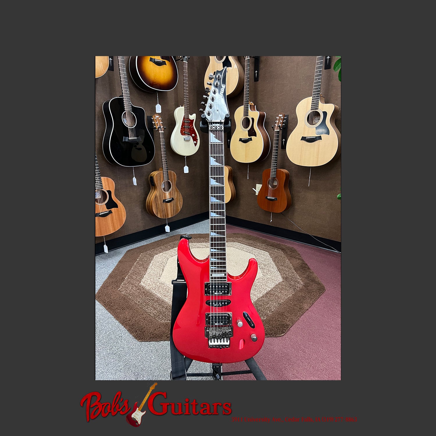 Ibanez 540S LTD (Pre-Owned), Red, SN: F020070 | Bob's Guitars ~ 40 