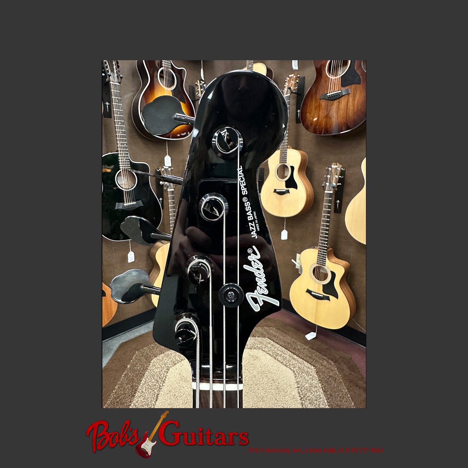 Fender Boxer® Series PJ Bass® (Pre-Owned), Sherwood Green Metallic 