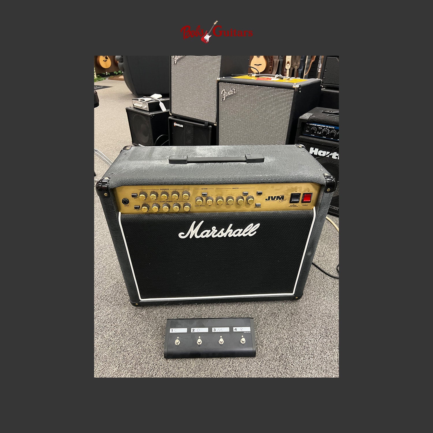 Marshall jvm 215c combo amp pre owned sn m 2015 41 0062 2 bob s