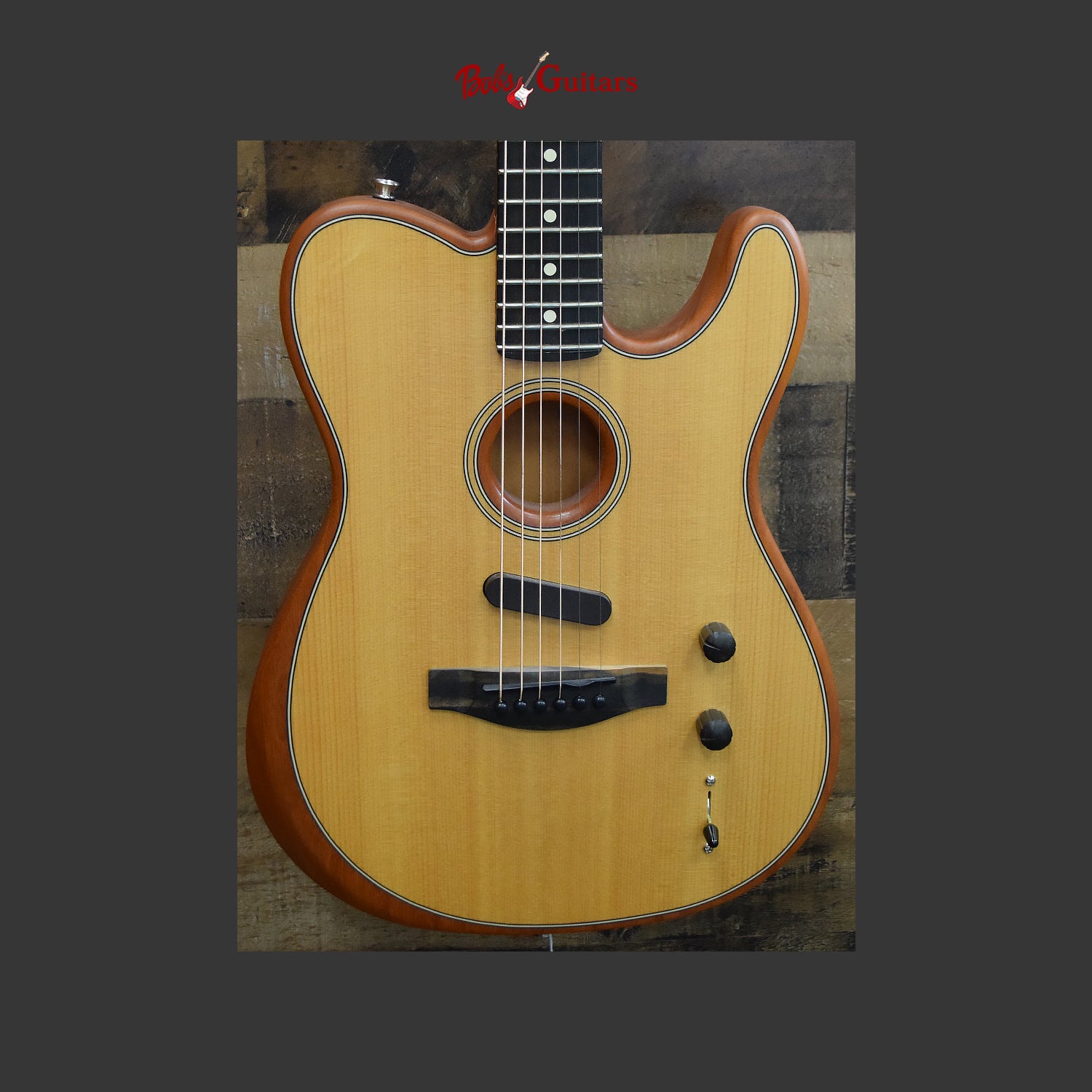 Fender American Acoustasonic® Telecaster®, Natural, SN: US204320A